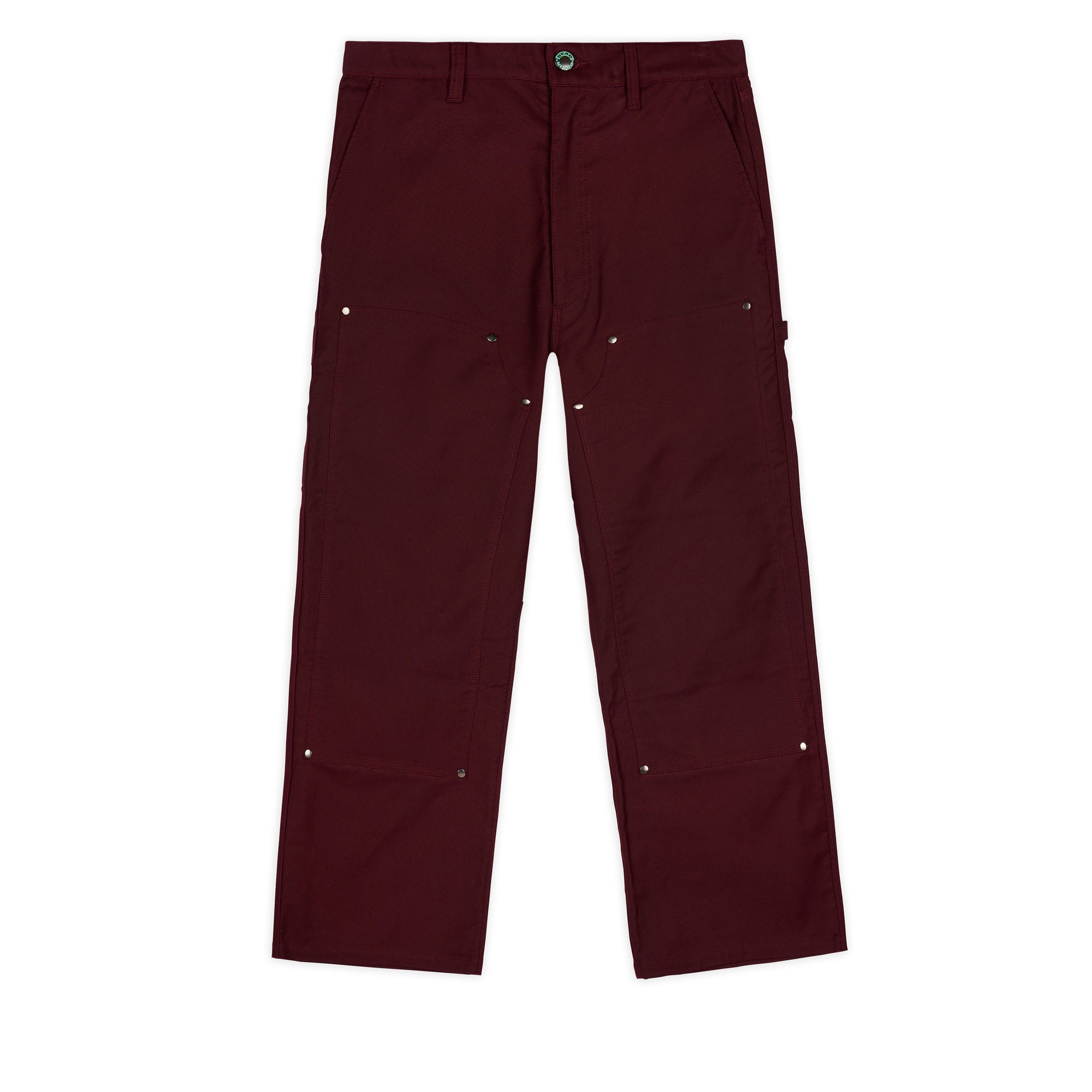 Brain Dead Men's Moleskin Double Knee Pant (Burgundy) DSMNY