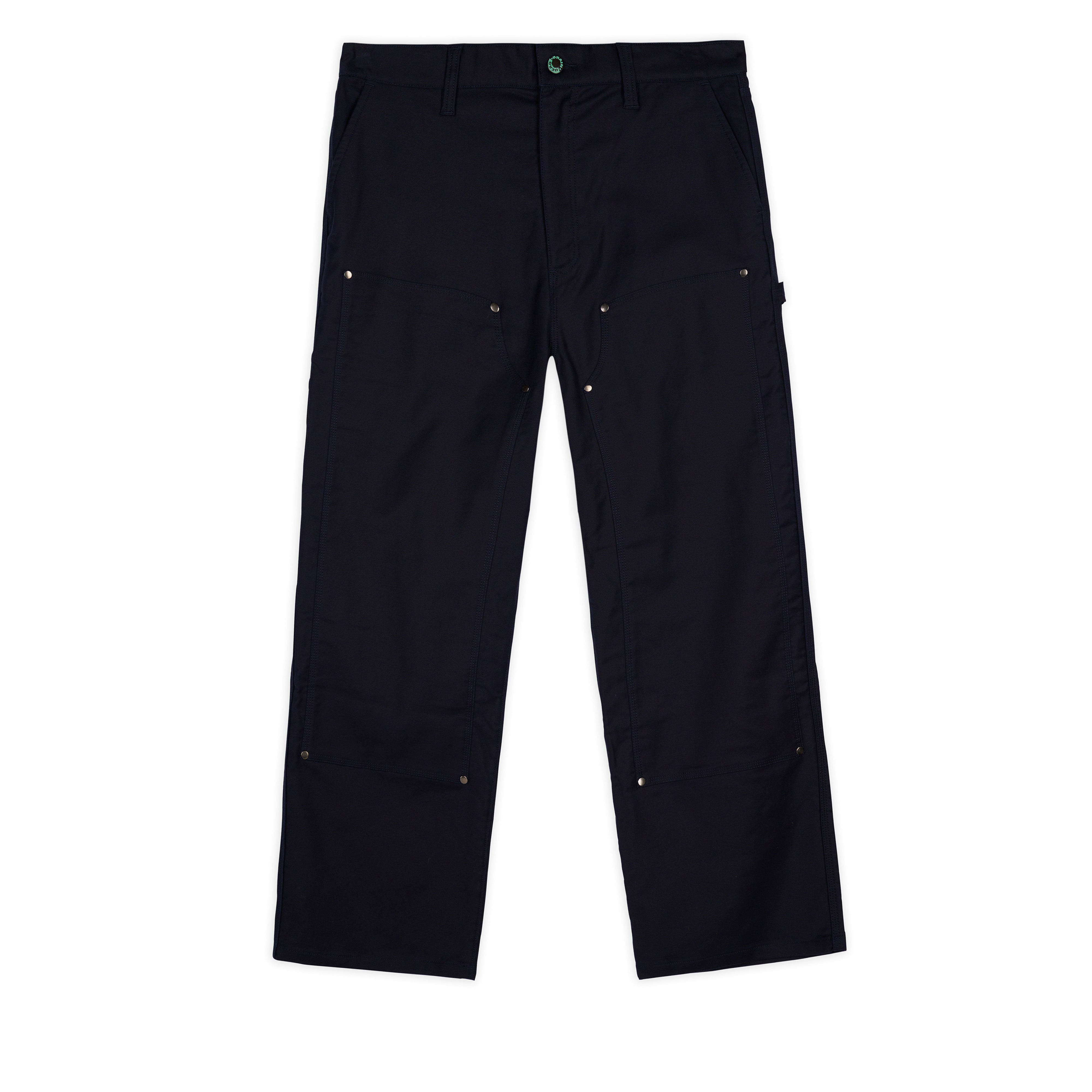 Brain Dead: Men's Moleskin Double Knee Pant (Navy) | DSMNY E-SHOP