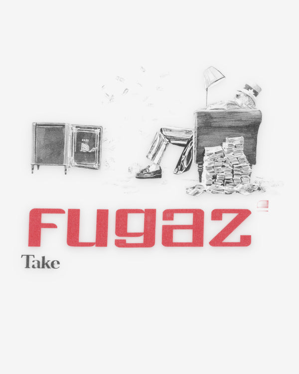 Fugazi - Men's Moneymaxing Tee - (White)