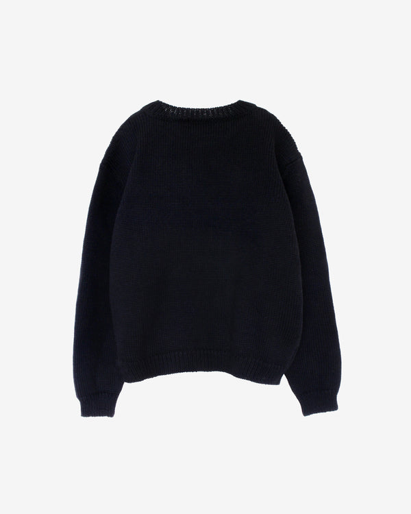 Idea - Moomin Reindeer Knit Sweater - (Black)