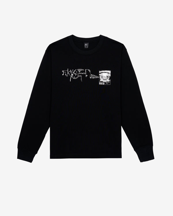 Brain Dead - Men's Multi Vision Long Sleeve T-Shirt - (Black)