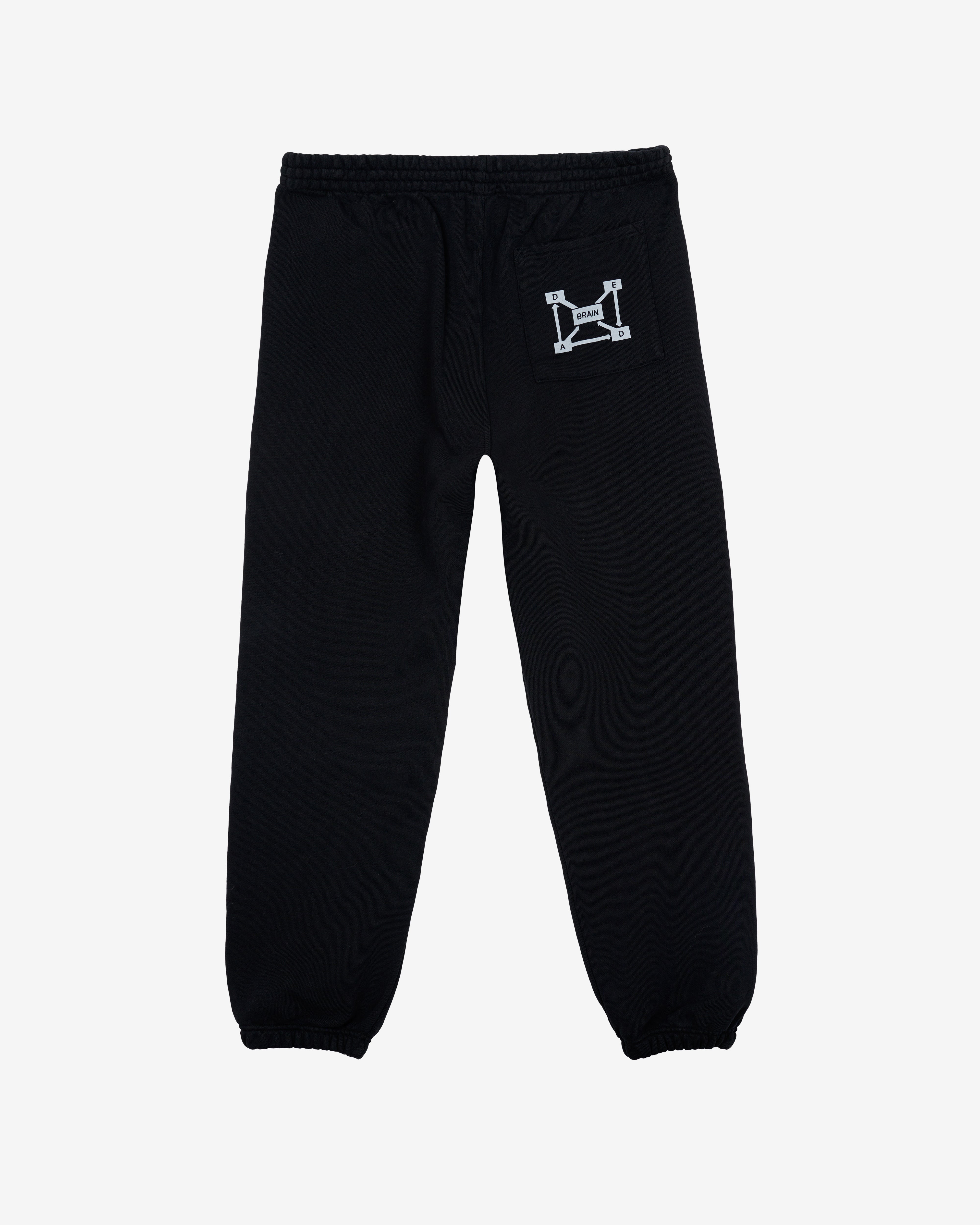 Brain Dead: Men's Mystic Lucid Sweatpants (Black) | DSMNY E-SHOP
