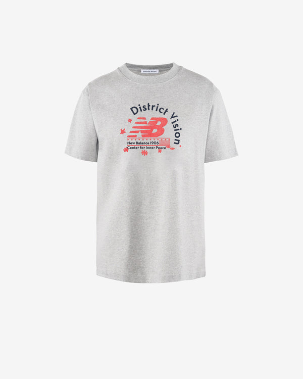 District Vision - Men's New Balance T-Shirt - (Vintage Grey)