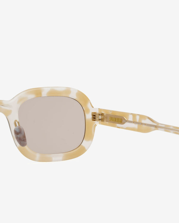 Brain Dead - Newman Post Modern Primitive Eye Protection Sunglasses - (Milk/Tortoise)