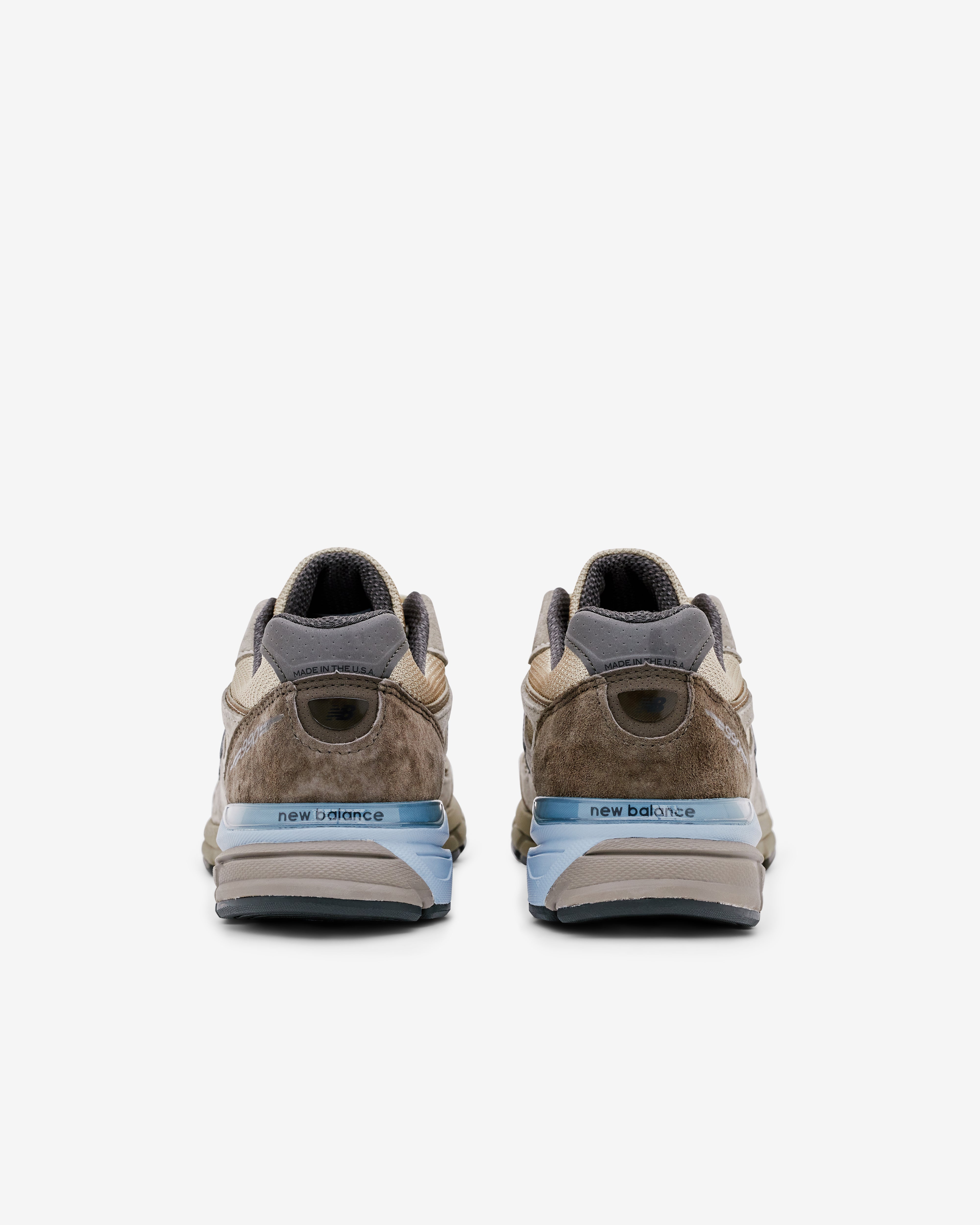 New Balance X Auralee: 990V4 (Brown) | DSMNY E-SHOP