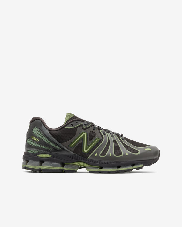 New Balance - Men's U189071H Sneakers - (Faded Black / Utility Green)