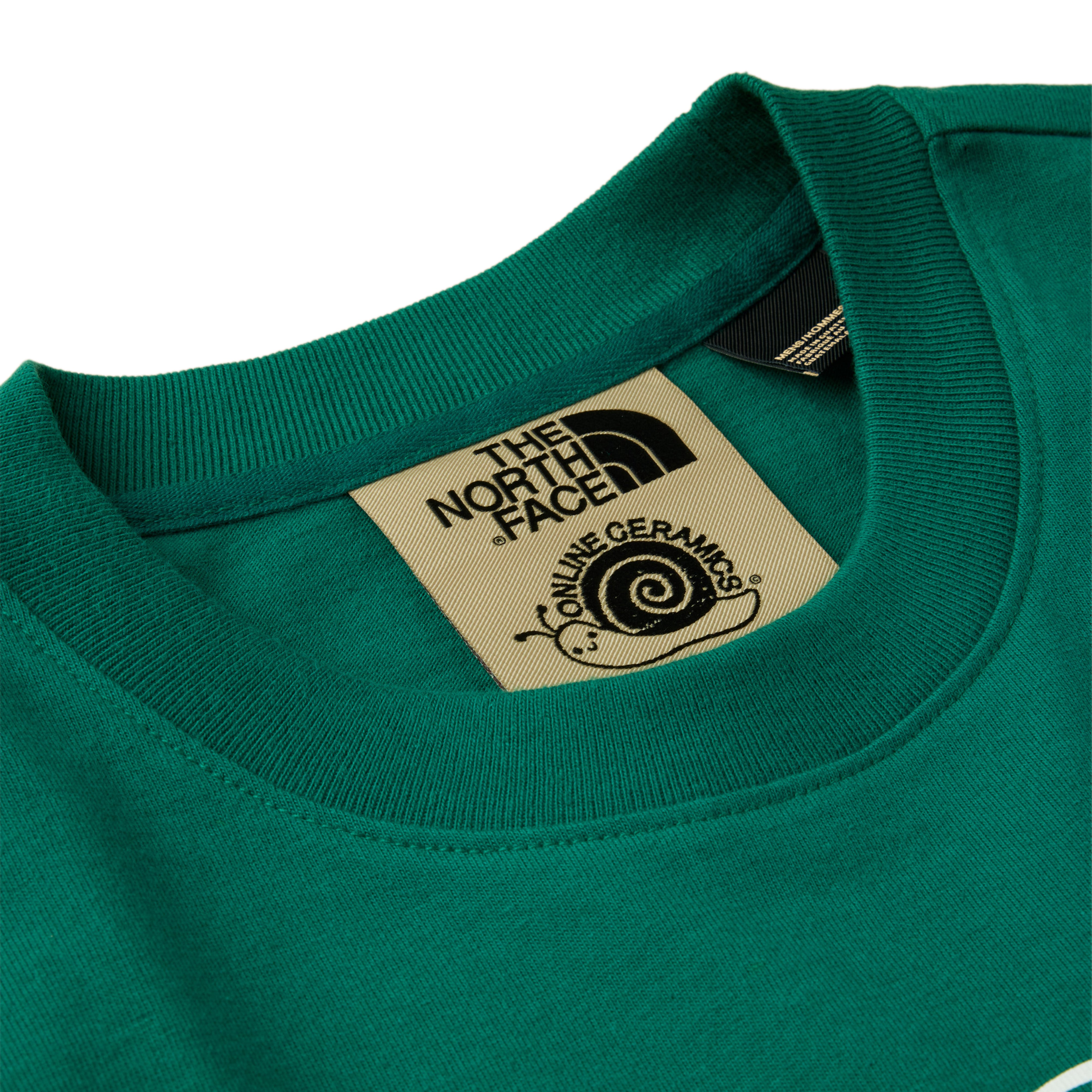 The north face hot sale t shirt green