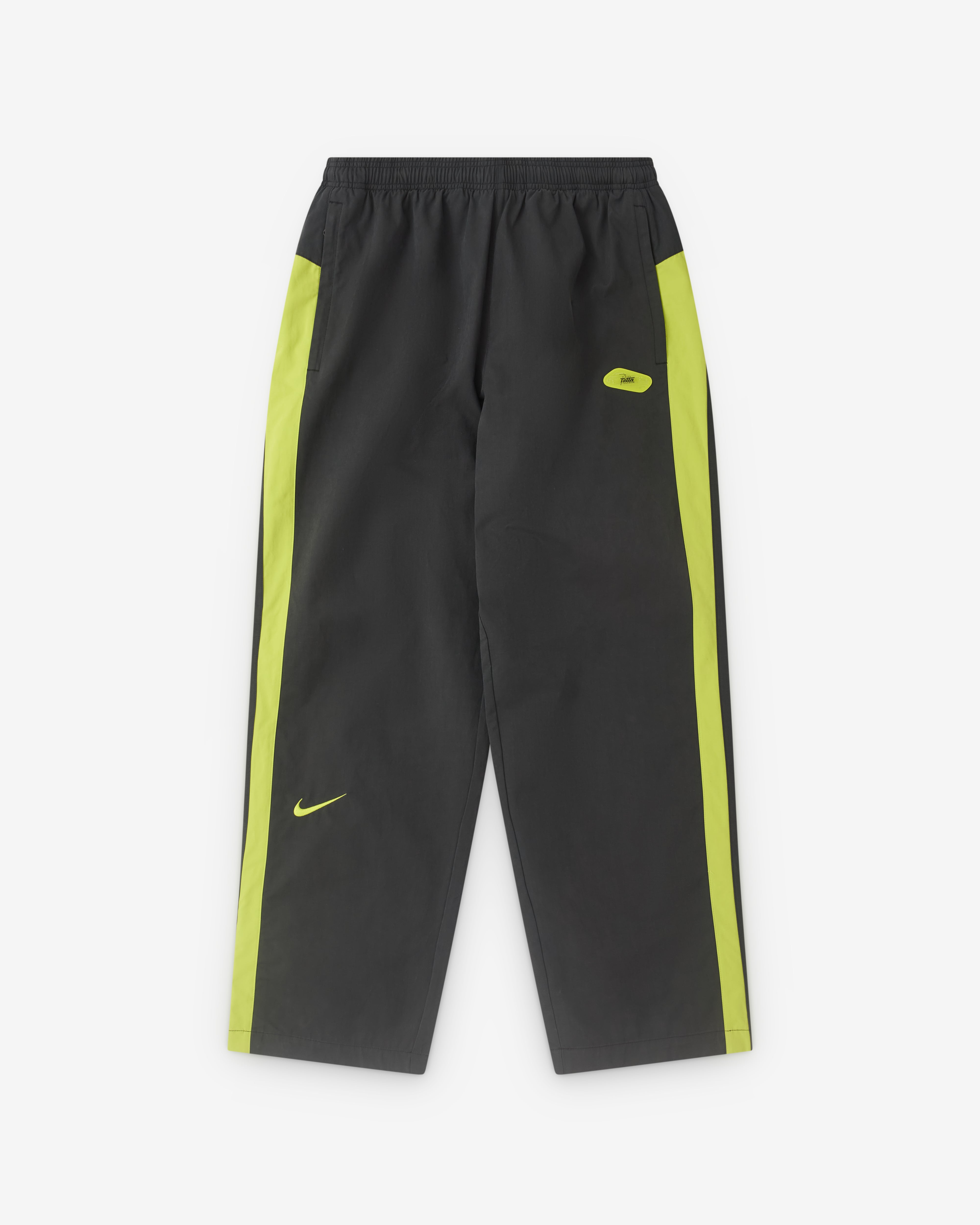 Nike: Men's Patta Track Pants (Black/Cyber) | DSMNY E-SHOP