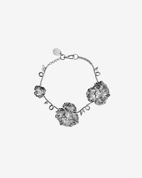 Simone Rocha - Women's Turbo Blooming Poppy Necklace - (Silver)