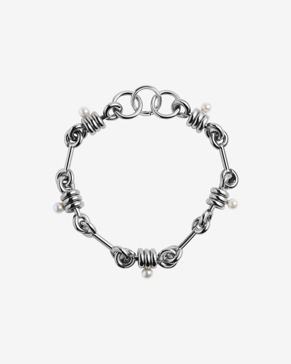 Simone Rocha - Women's Pearl Chain Necklace - (Palladium)