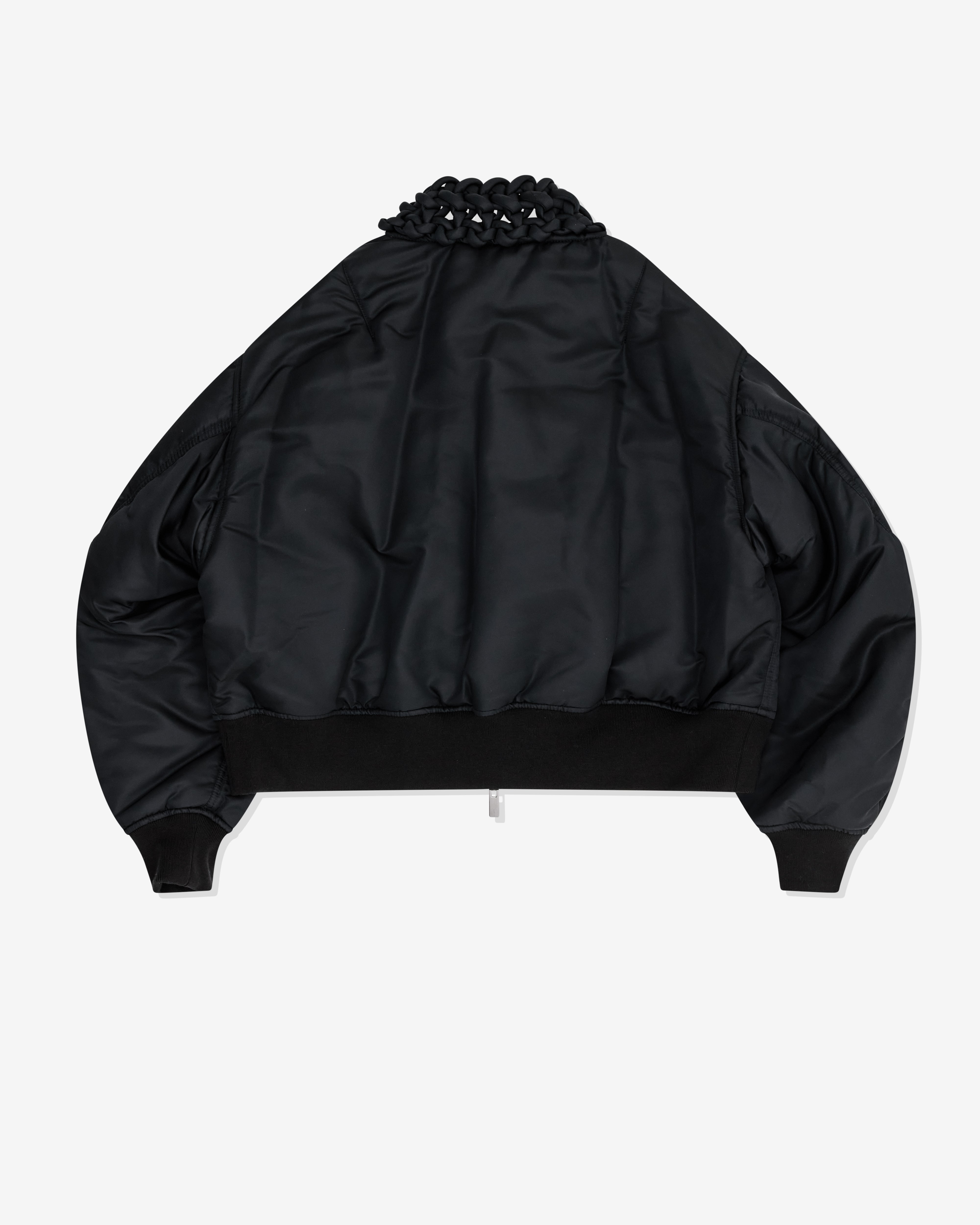 Noir Kei Ninomiya - Women's Knotted MA-1 Jacket - (Black)