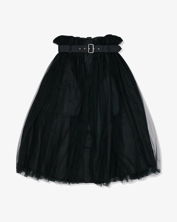 Noir Kei Ninomiya - Women's Nylon Tulle Skirt - (Black)