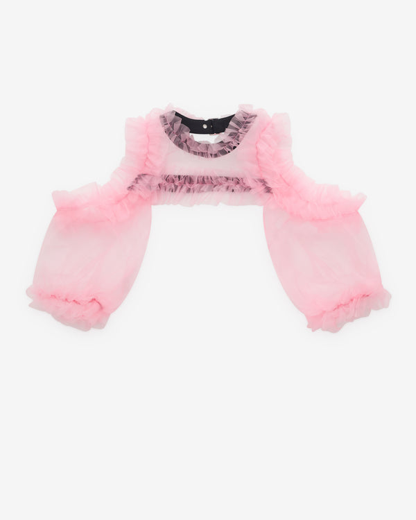 Noir Kei Ninomiya - Women's Ruffle Sleeve Harness - (Pink/Black)