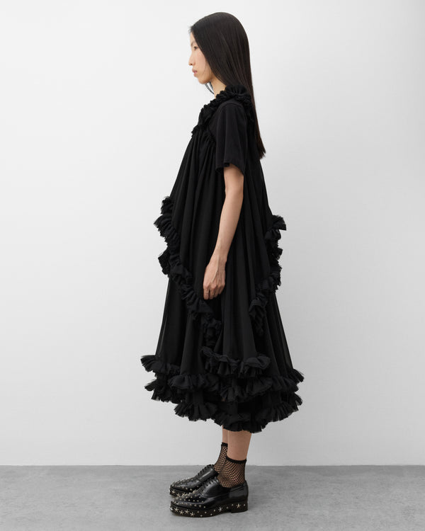 Noir Kei Ninomiya - Women's Tulle Maxi Dress - (Black)