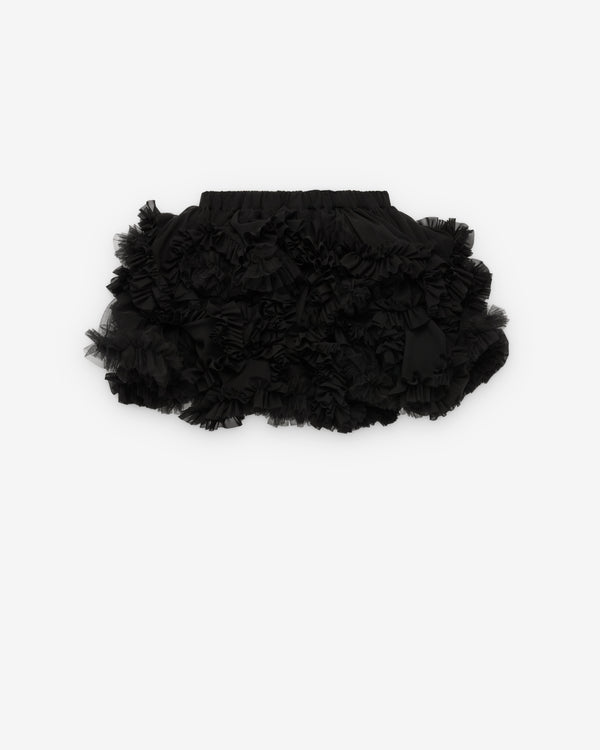 Noir Kei Ninomiya - Women's Tulle Mini Skirt - (Black)