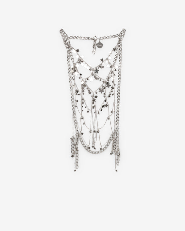 Noir Kei Ninomiya - Women's Metal Stars Harness - (Silver)