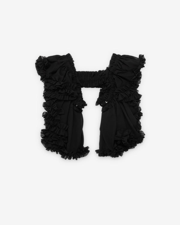 Noir Kei Ninomiya - Women's Tulle Vest - (Black)