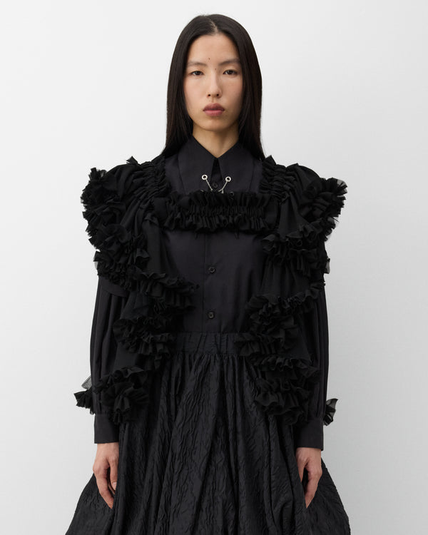 Noir Kei Ninomiya - Women's Tulle Vest - (Black)