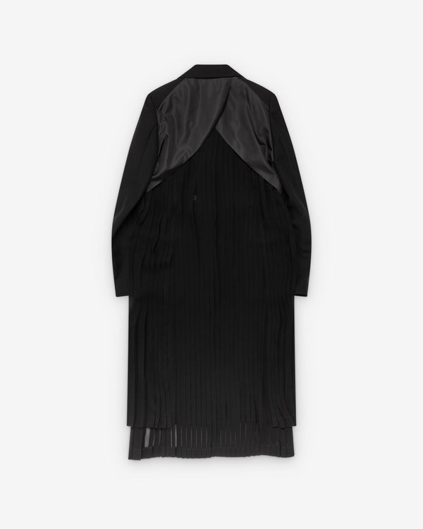 Noir Kei Ninomiya - Women's Pleated Blazer Coat - (Black)