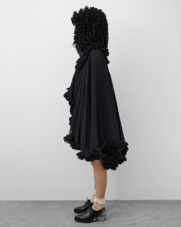 Noir Kei Ninomiya - Women's Georgette Jacket - (Black)