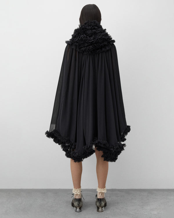 Noir Kei Ninomiya - Women's Georgette Jacket - (Black)