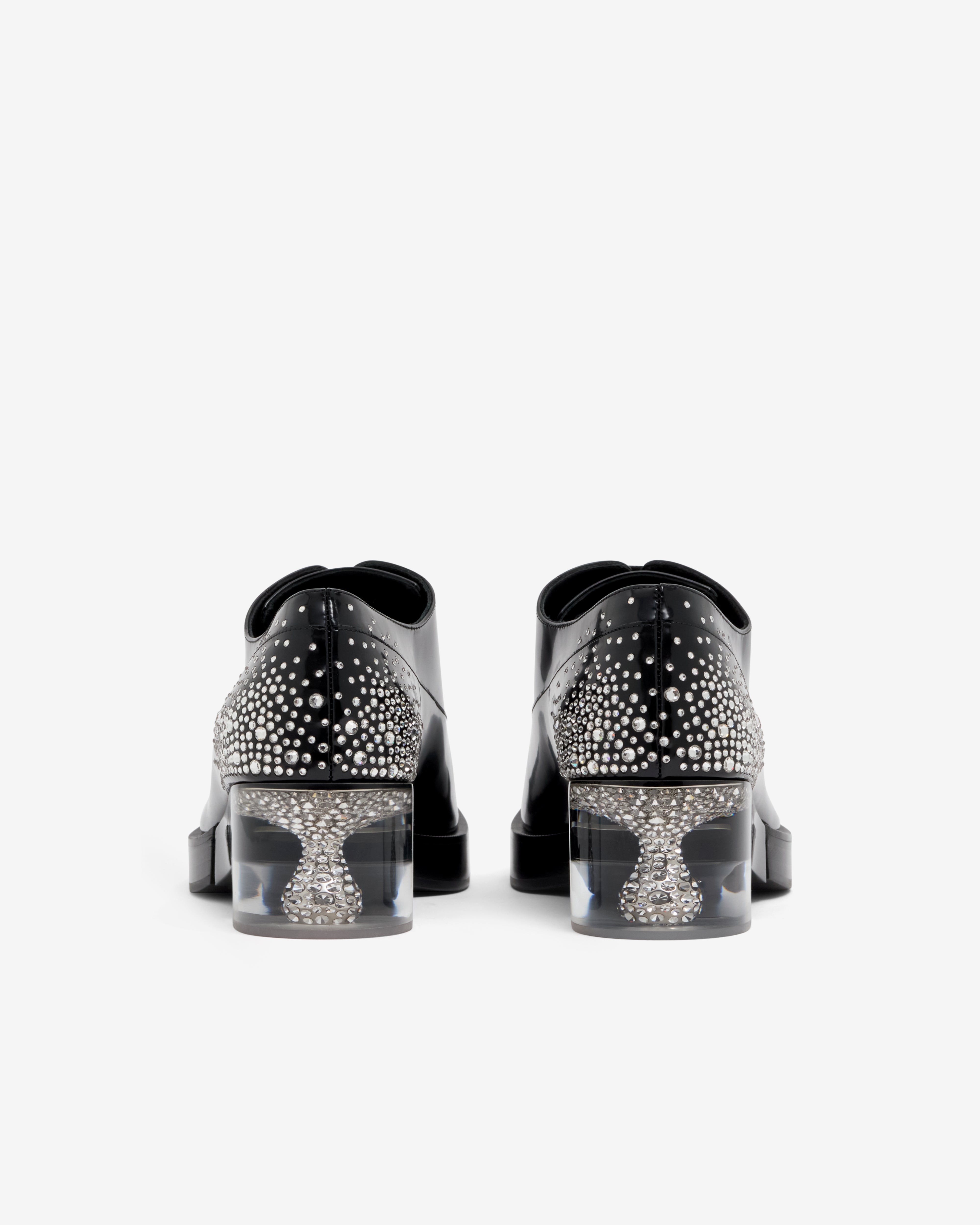 noir kei ninomiya: Women's Jimmy Choo Crystal Shoe (Black) | DSMNY