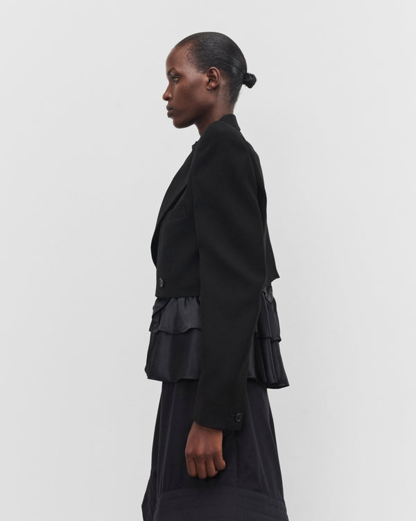 Noir Kei Ninomiya - Women's Cropped Blazer - (Black)