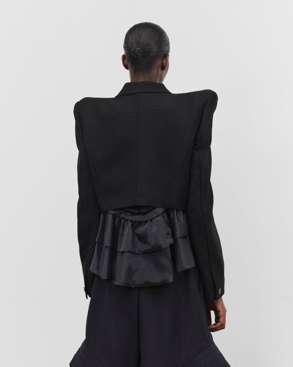 Noir Kei Ninomiya - Women's Cropped Blazer - (Black)