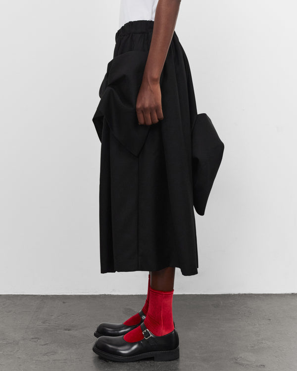 Noir Kei Ninomiya - Women's Oversized Bow Skirt - (Black)