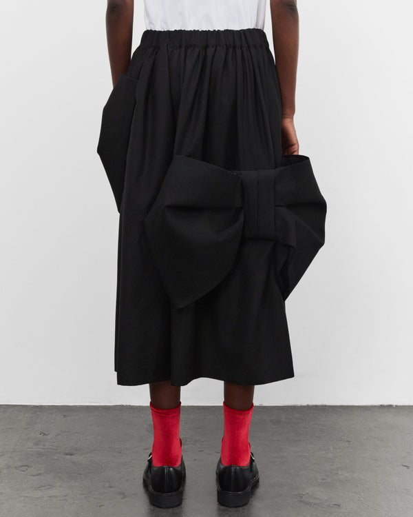 Noir Kei Ninomiya - Women's Oversized Bow Skirt - (Black)