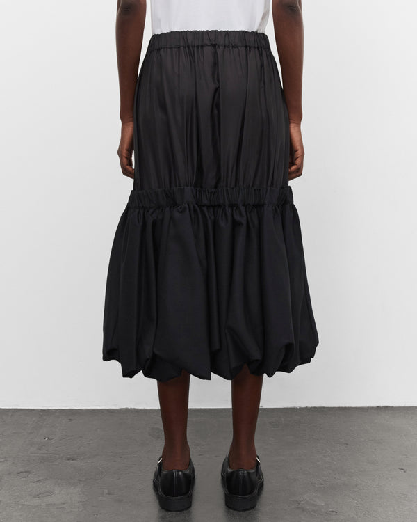 Noir Kei Ninomiya - Women's Two Tier Skirt - (Black)