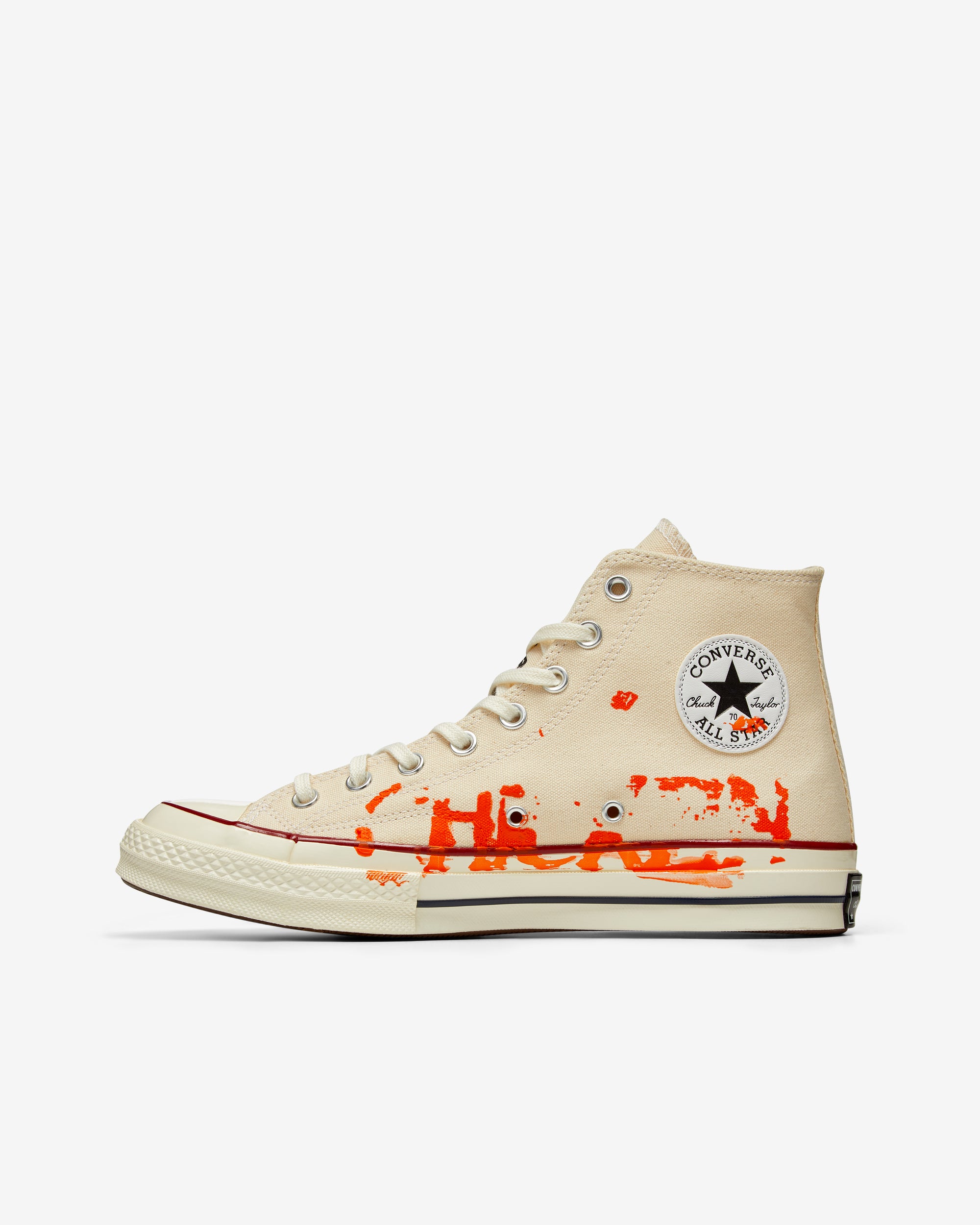 The Andy Warhol Foundation - Andy Warhol Converse Chuck 70 Hi - (Parchment) view 2, Click to Zoom in