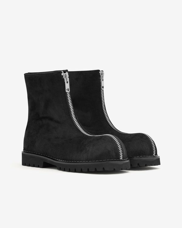 No Idea - Men's Big Foot 2 Zip 2 Layer Boots - (Black Pony)