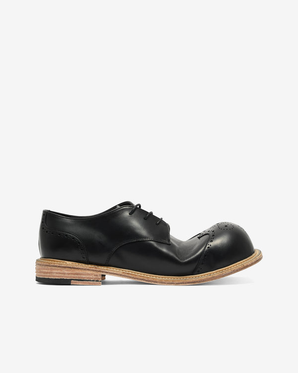 No Idea - Men's Big Foot Curved Wingtip Derby - (Black)
