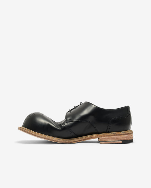 No Idea - Men's Big Foot Curved Wingtip Derby - (Black)