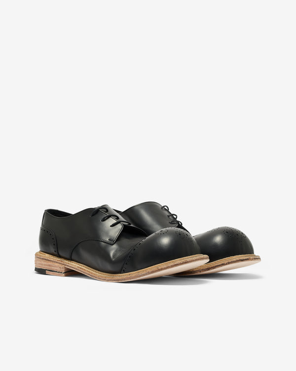 No Idea - Men's Big Foot Curved Wingtip Derby - (Black)