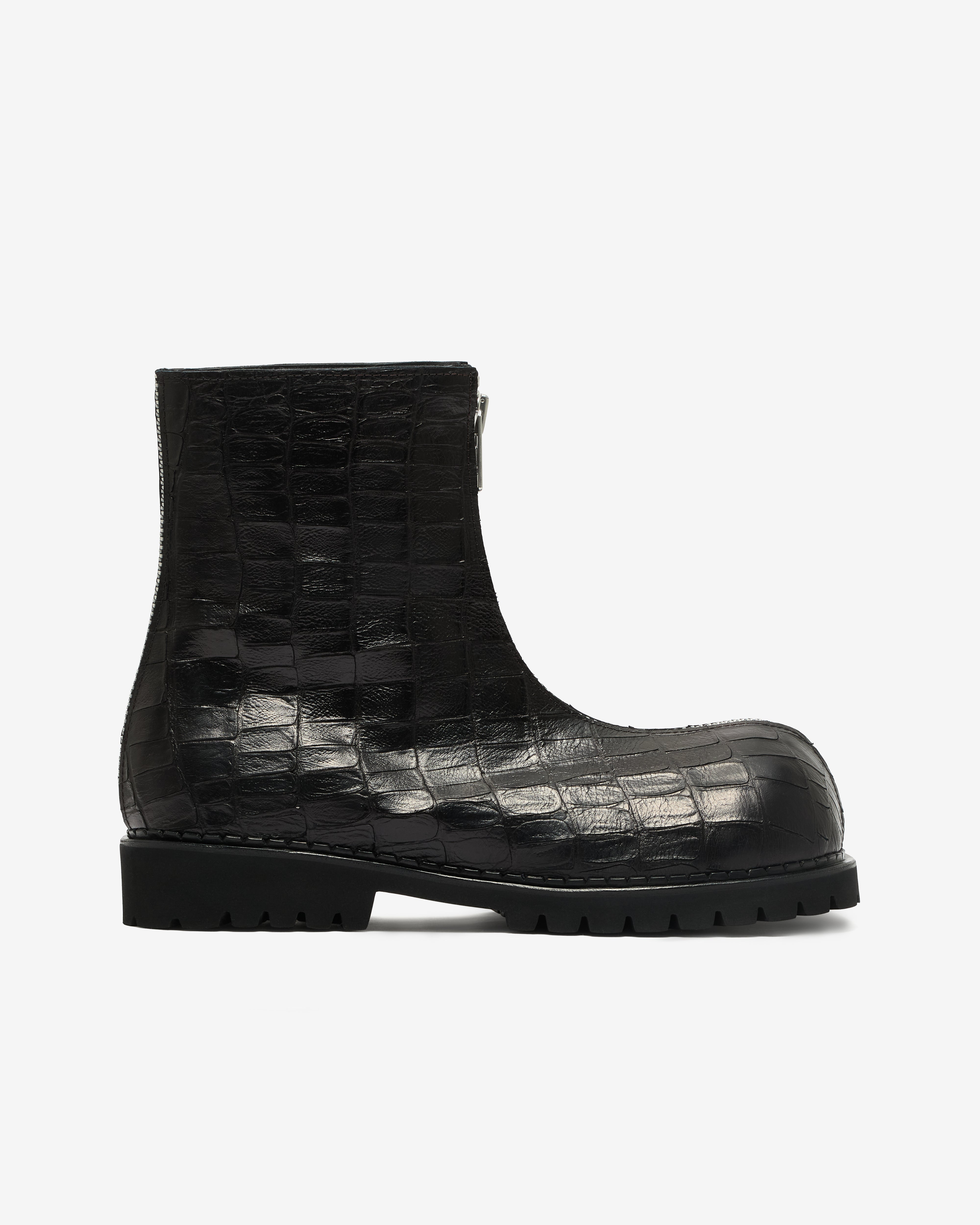 No Idea: Men's Big Foot 2 Zip 2 Layer Boots (Black) | DSMNY E-SHOP