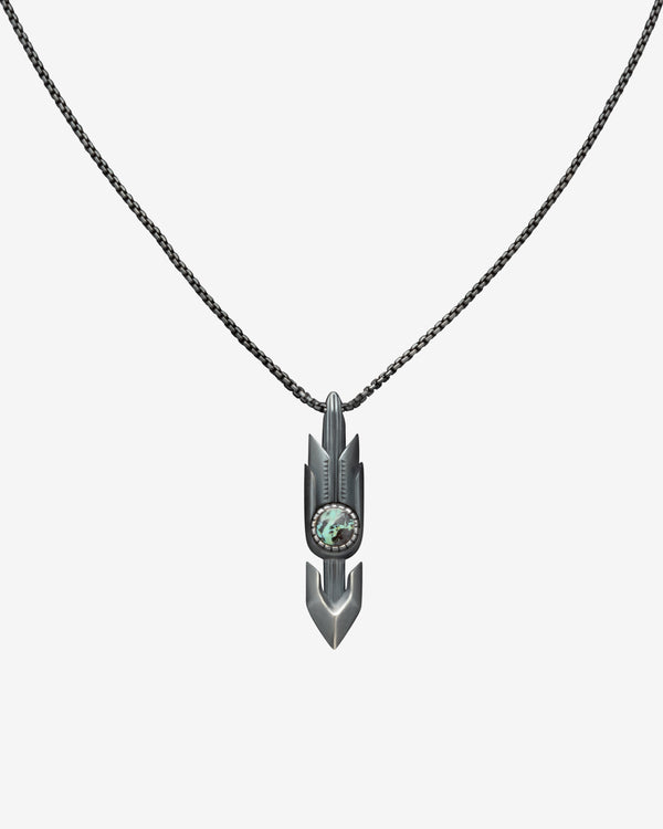 Jacques Marie Mage - Natrona Necklace - (Burnished Silver)