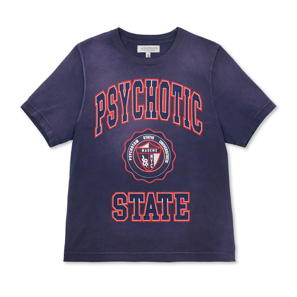 Mademe - Men's Psychotic State Tee - (Washed Navy)