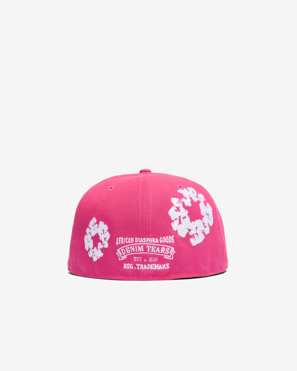 Denim Tears - Men's New Era CW Fitted Cap - (Pink)