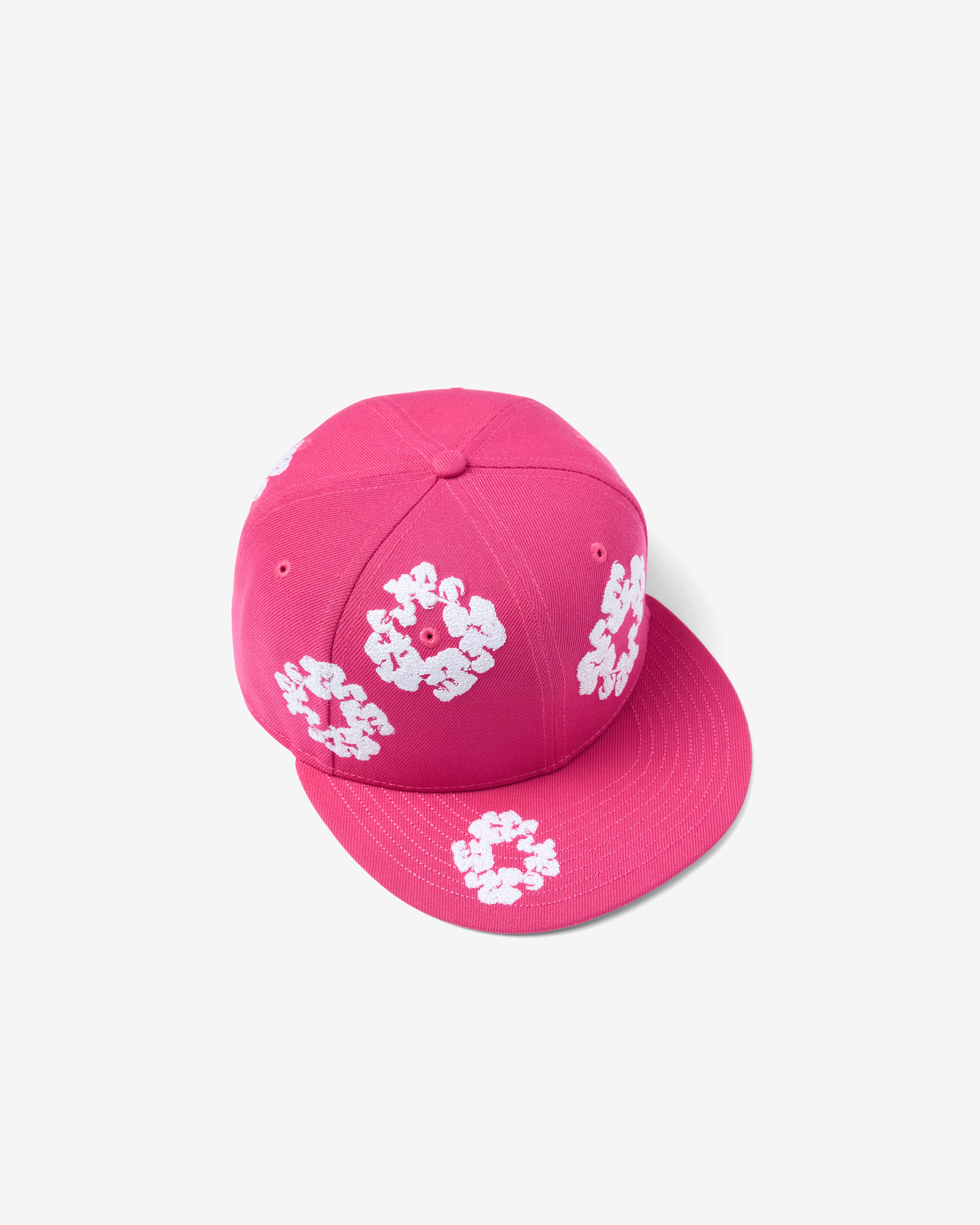Denim Tears: Men's New Era CW Fitted Cap (Pink) | DSMNY E-SHOP