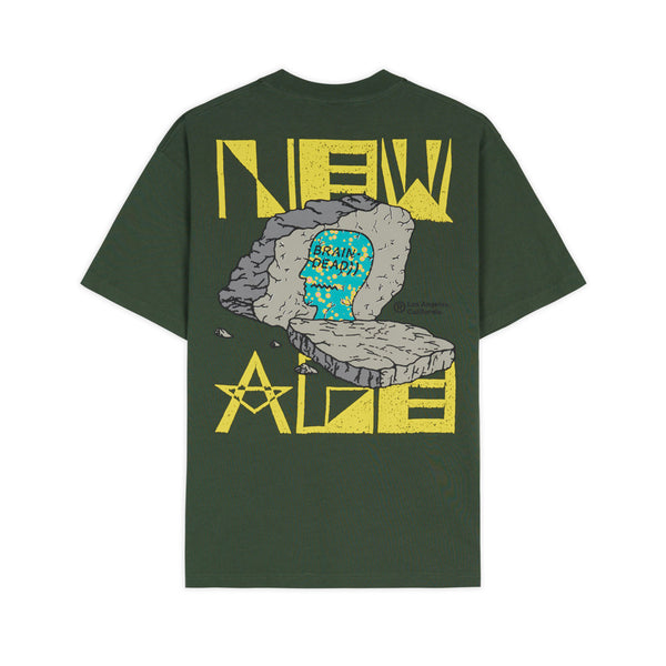 Brain Dead - Men's New Age T-Shirt - (Green)