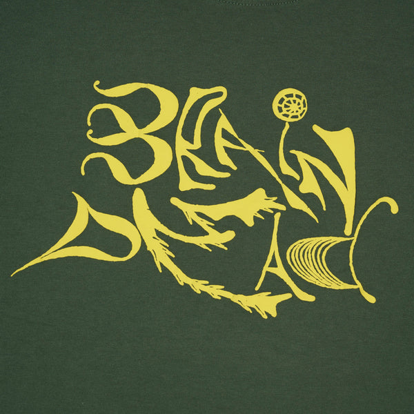 Brain Dead - Men's New Age T-Shirt - (Green)