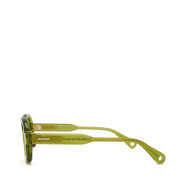 Brain Dead - Newman Post Modern Primitive Eye Protection Sunglasses - (Green)