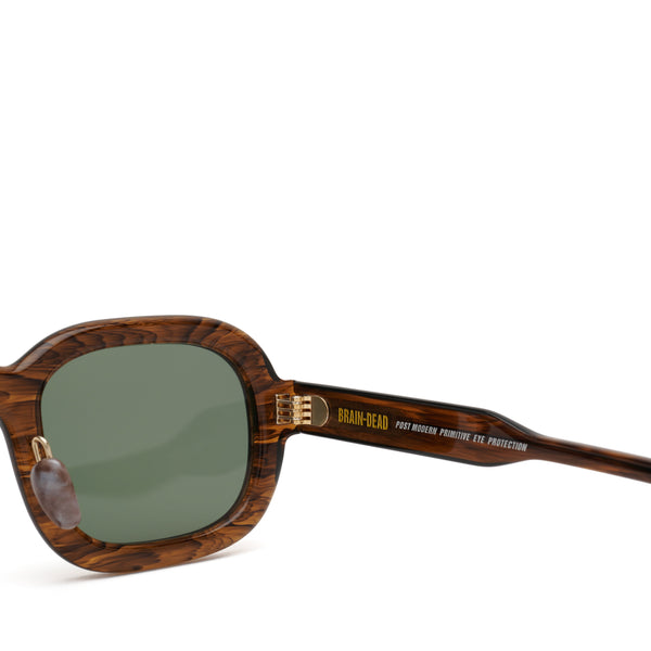 Brain Dead - Newman Post Modern Primitive Eye Protection Sunglasses - (Tortoise)