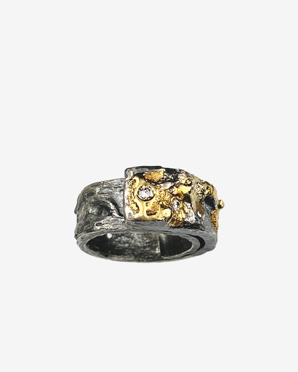 Weinan Pan - Large Nomad Treasure Ring - (Silver)