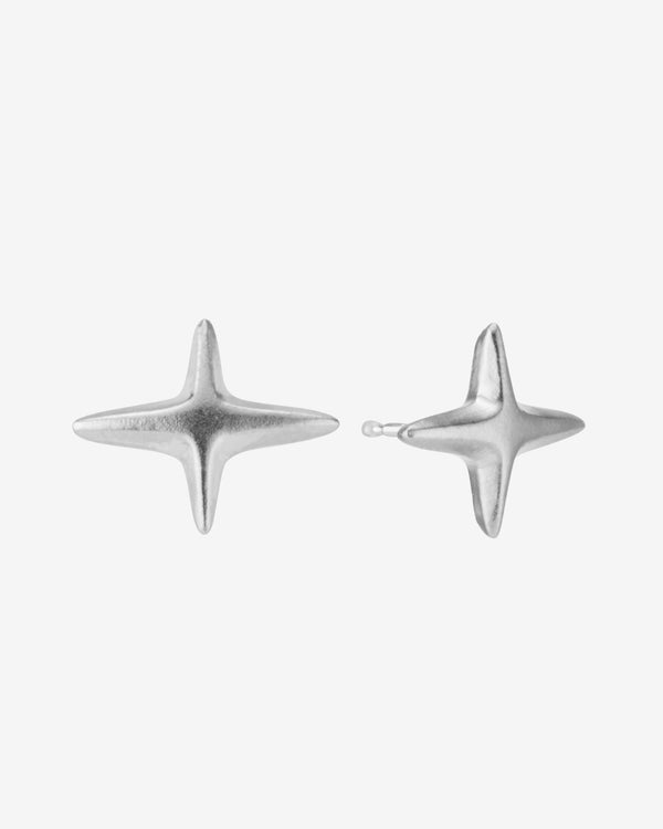 Mene - Northern Star Stud Earrings - (Platinum)