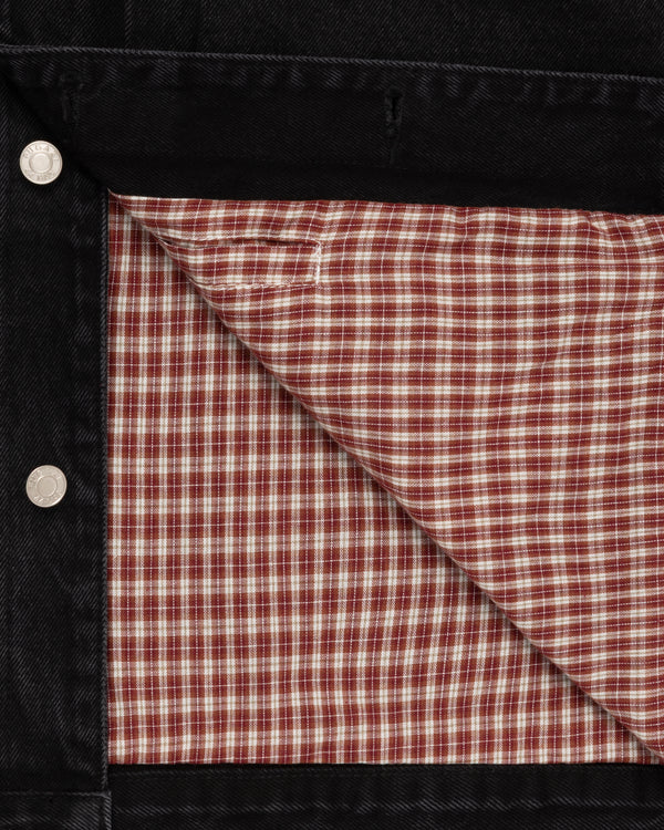 Fugazi - Men's Novelty Denim Jacket - (Washed Black)