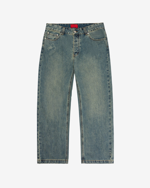 Fugazi - Men's Novelty Jeans - (Mud Wash)