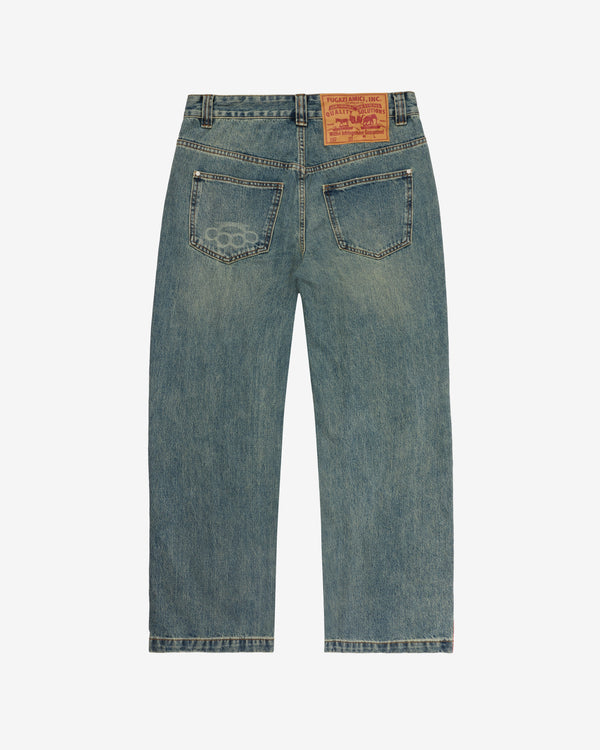 Fugazi - Men's Novelty Jeans - (Mud Wash)